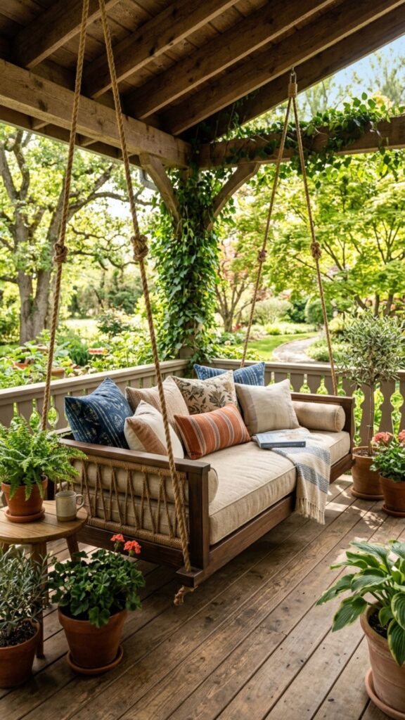 5. The Two-Person Hanging Daybed
