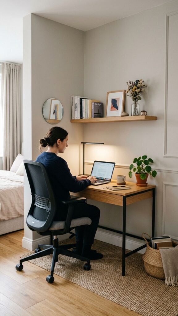 5. Turn an Empty Corner Into a Workspace