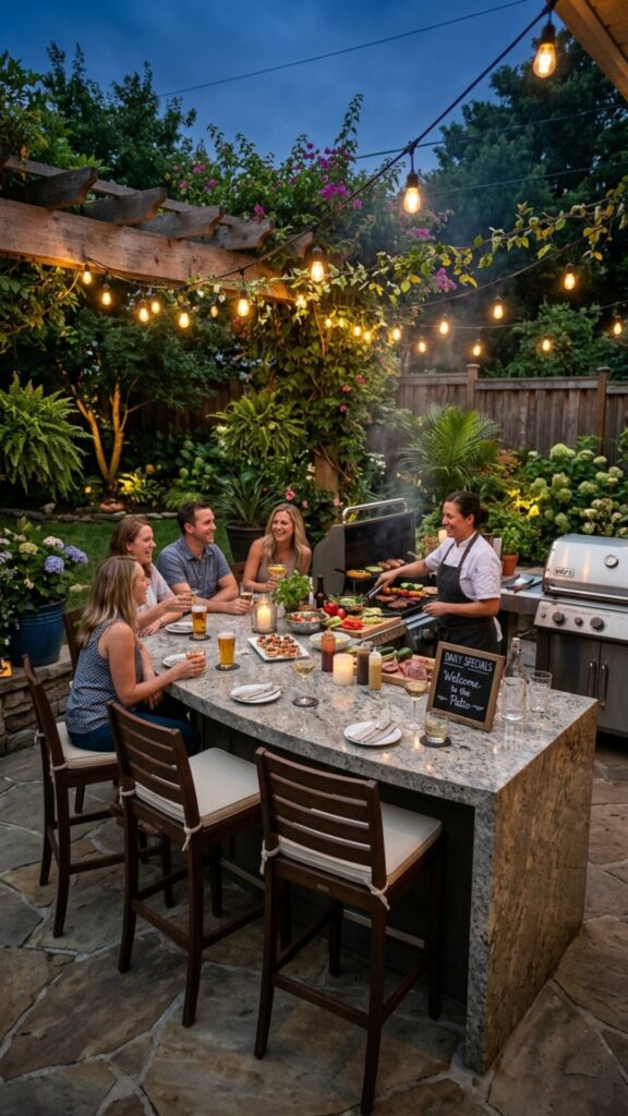 6. Add a Bar Counter for Guests