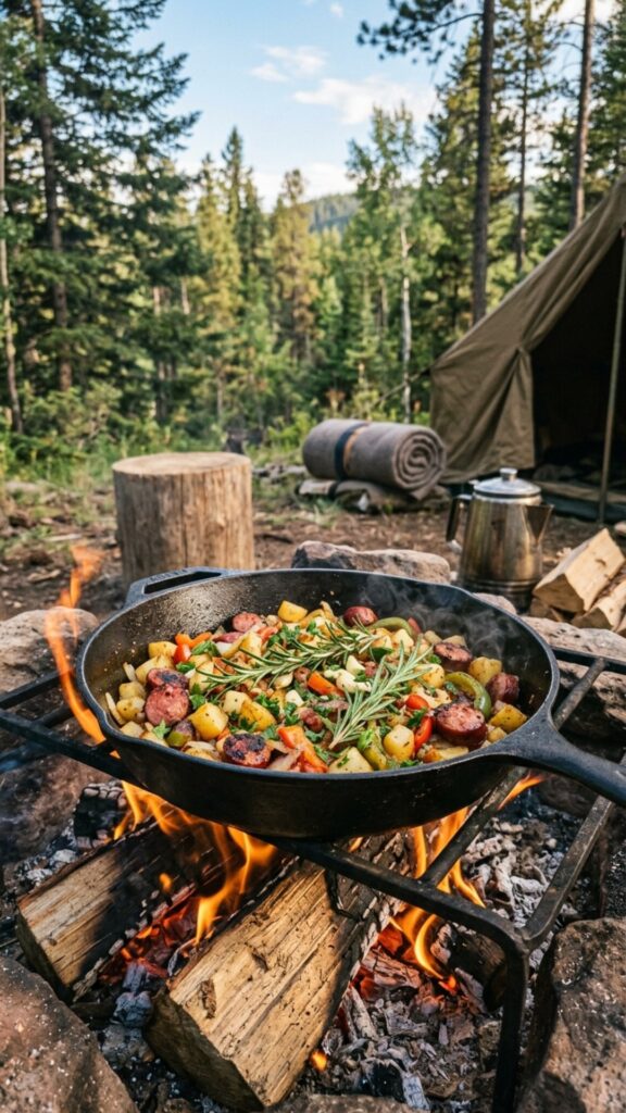 6. Cast Iron Skillet for One-Pan Meals