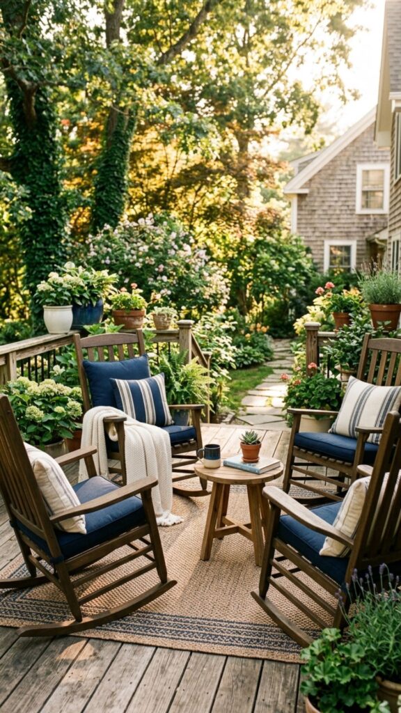 6. Choose Cozy Outdoor Seating