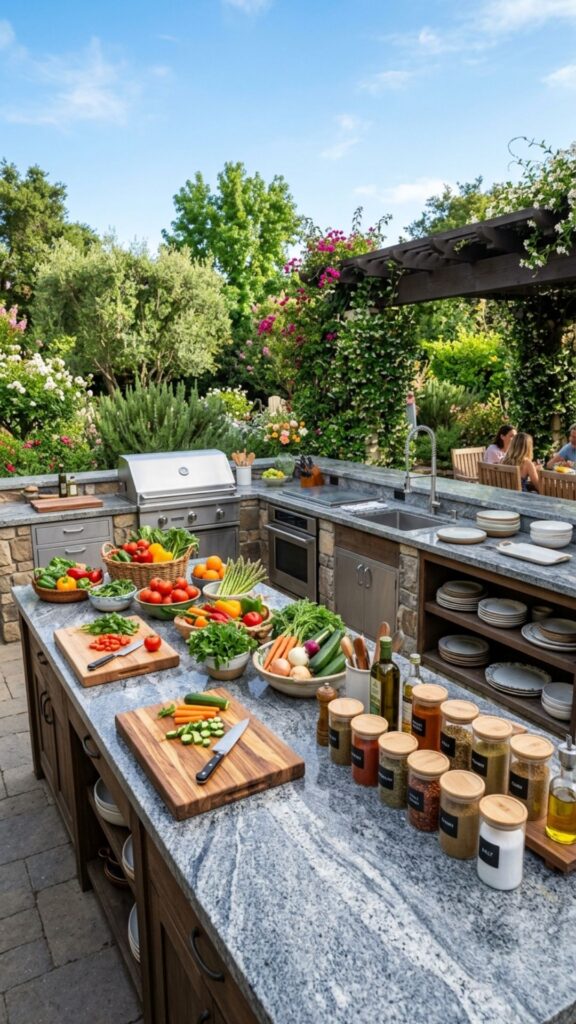 6. Create Generous Counter Space for Prepping