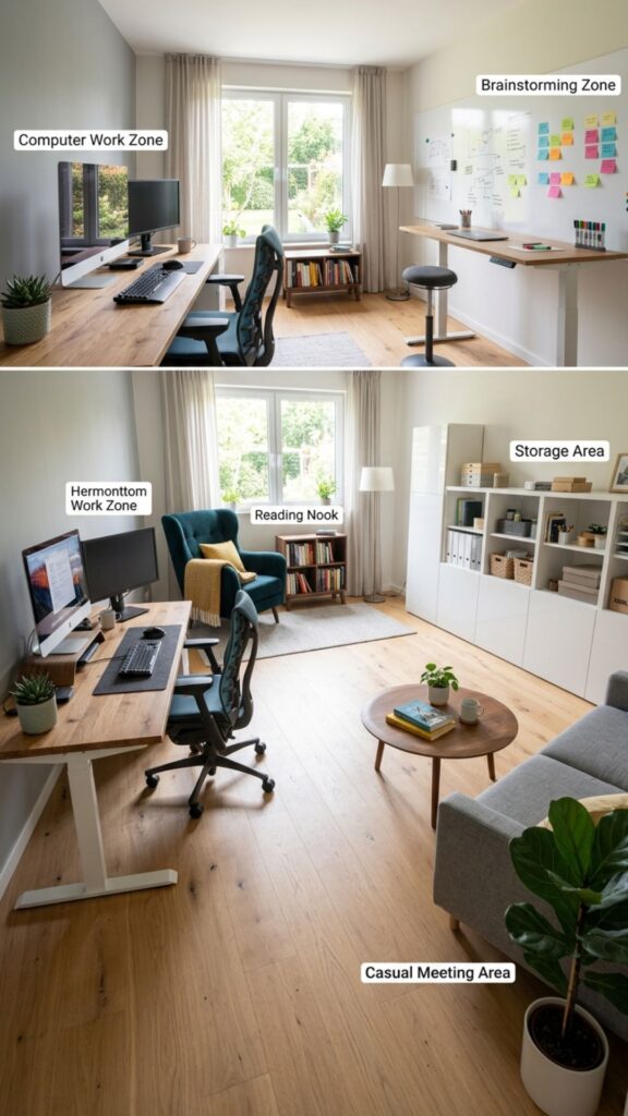 6. Create Separate Work Zones