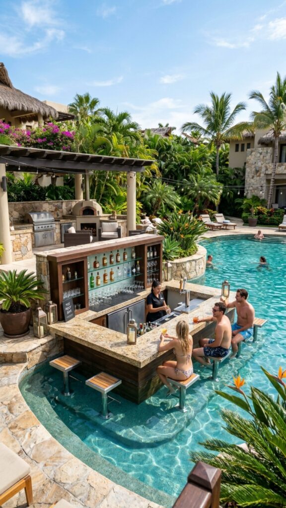 6. Create a Swim-Up Bar Connection