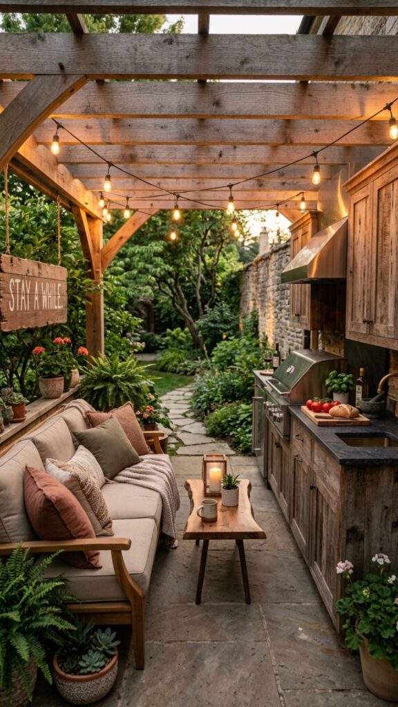6. Cushioned Seating Nook — Stay a While