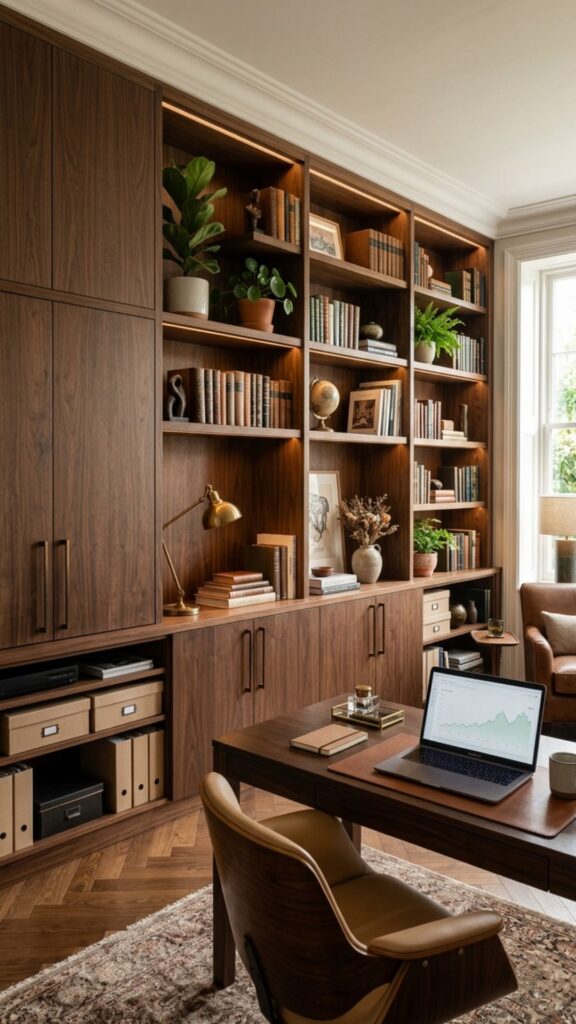 6. Design a Built-In Storage Wall