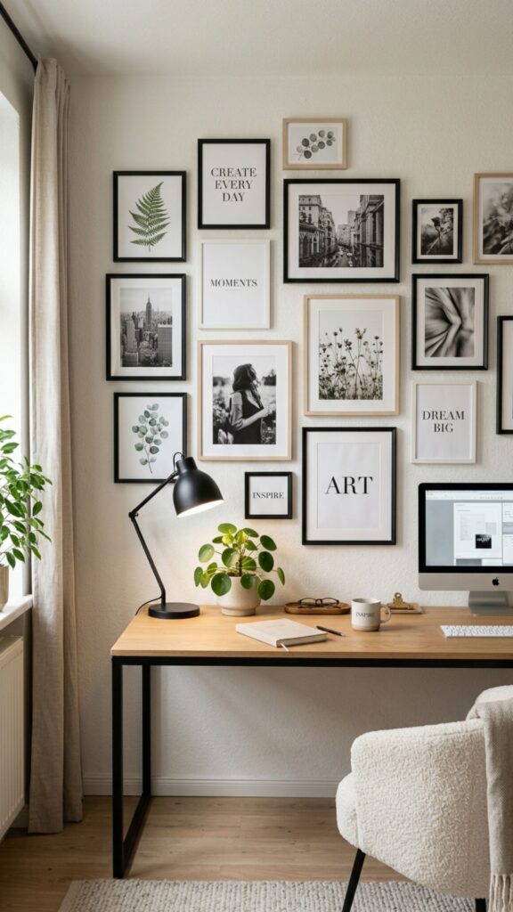 6. Design a Chic Gallery Wall
