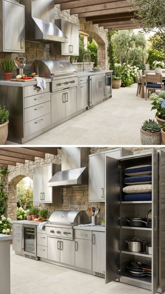 6. Include Plenty of Sheltered Storage