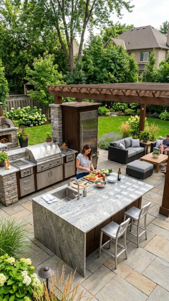 6. Include a Spacious Prep Island