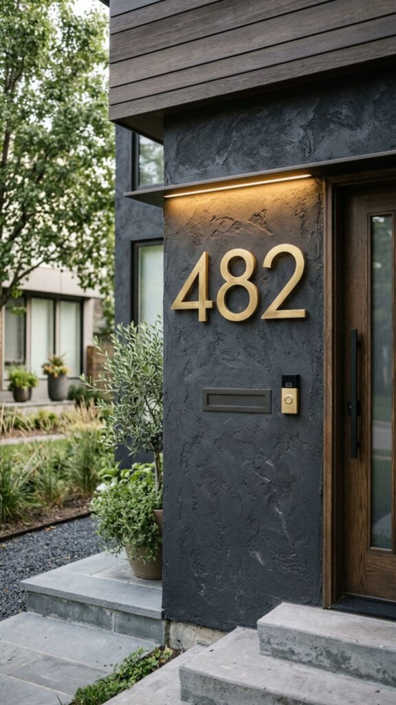 6. Install a Statement House Number