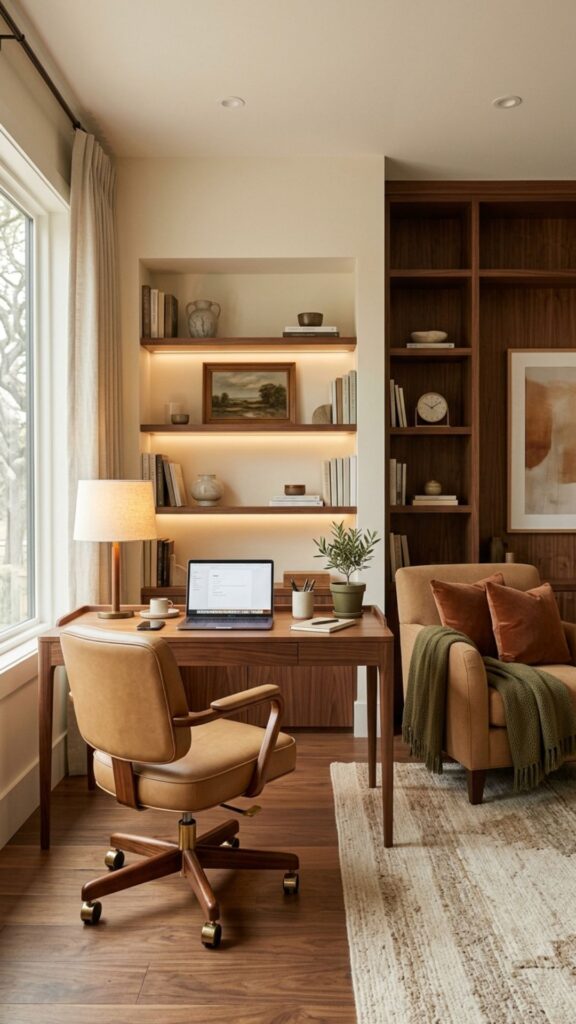 6. Keep the Color Palette Warm and Restrained