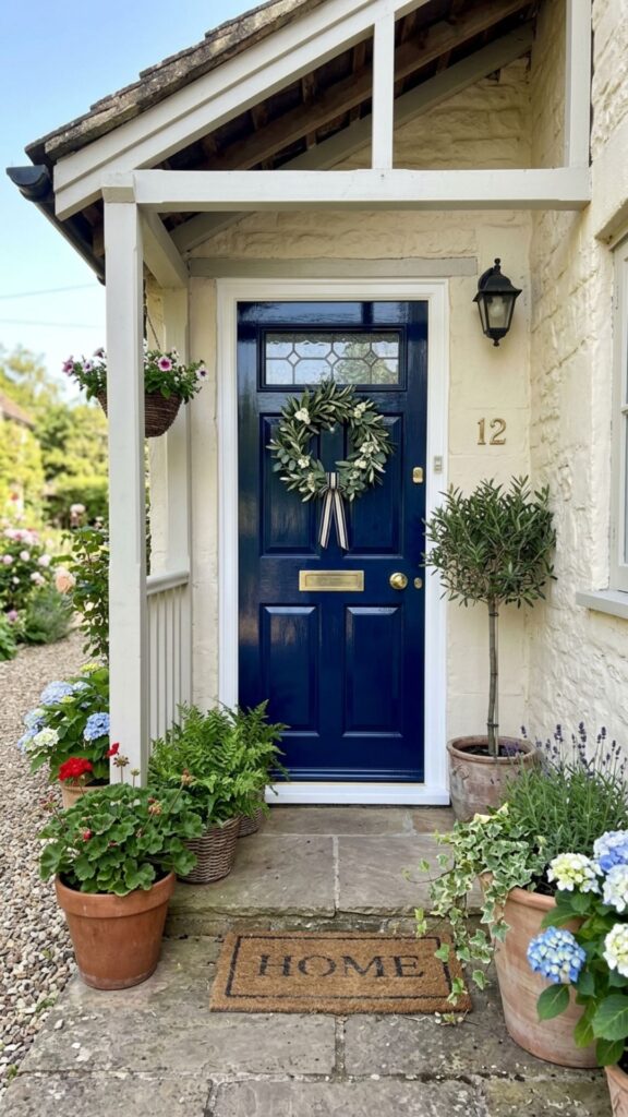 6. Paint the Front Door a Bold Color