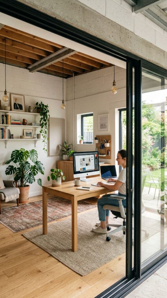 6. Replace the Garage Door with Windows