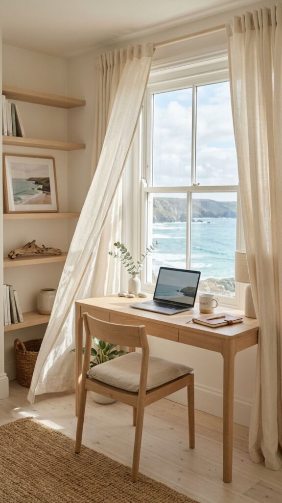 6. Use Linen or Cotton Curtains