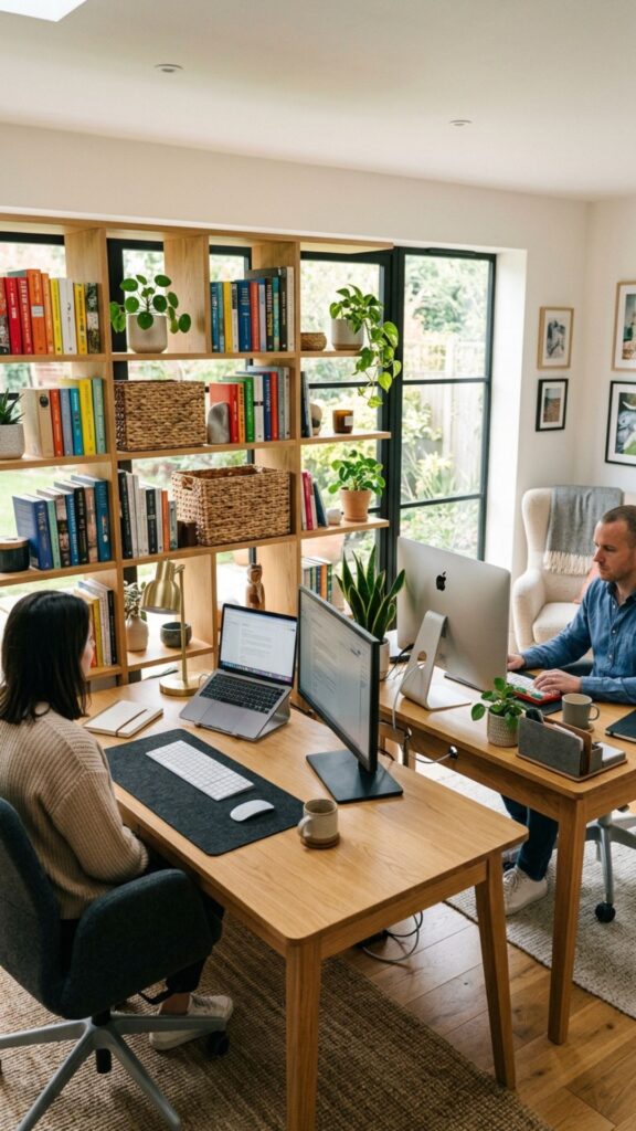 7. Add a Room Divider for Privacy