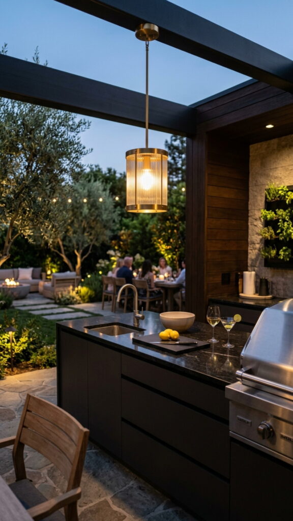 7. Add a Single Statement Pendant Light