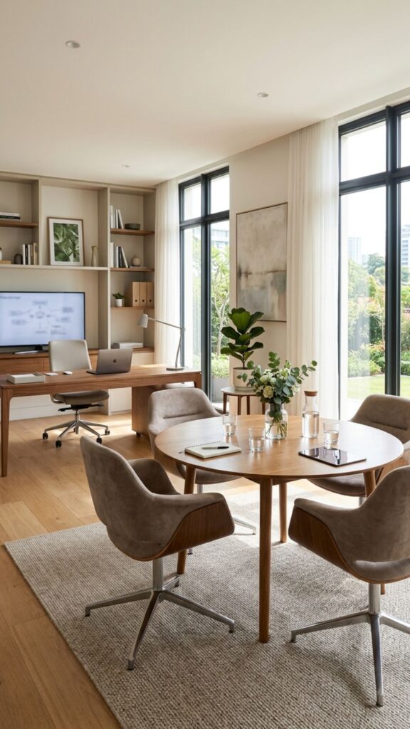 7. Add a Small Meeting Table