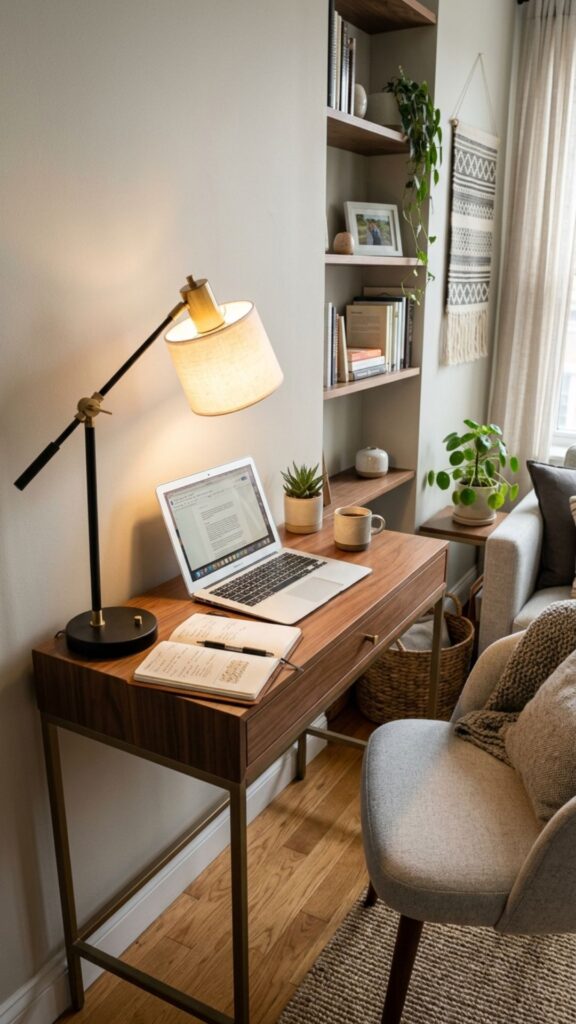 7. Choose a Narrow Writing Desk