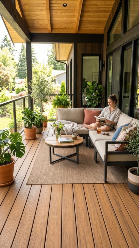 7. Composite Decking for Worry-Free Living
