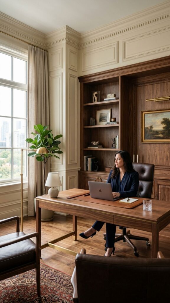 7. Install Elegant Wall Paneling