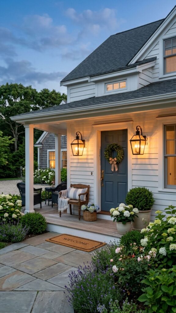 7. Install Lantern-Style Outdoor Lighting