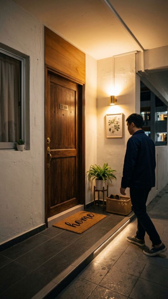 7. Layer in Warm, Energy-Smart Lighting
