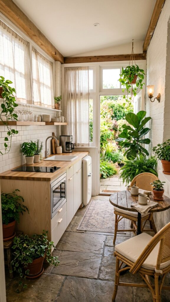 7. Make the Most of a Narrow Back Porch