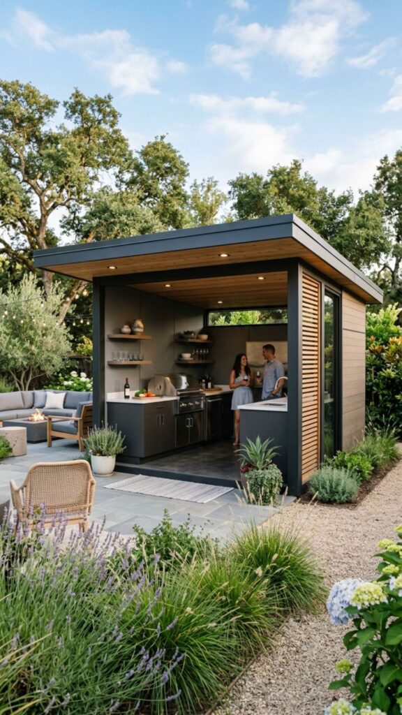 7. Modular Prefab Kitchen Cabana