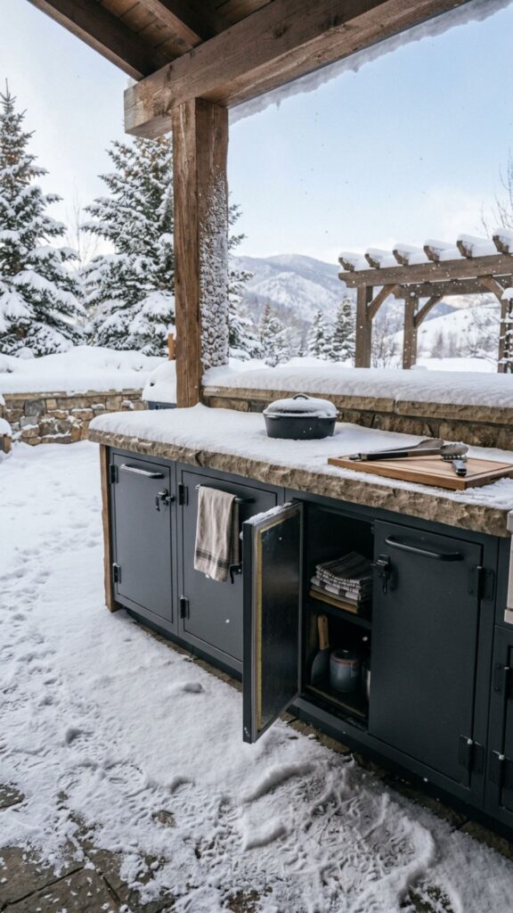 7. Use Insulated Cabinets and Storage