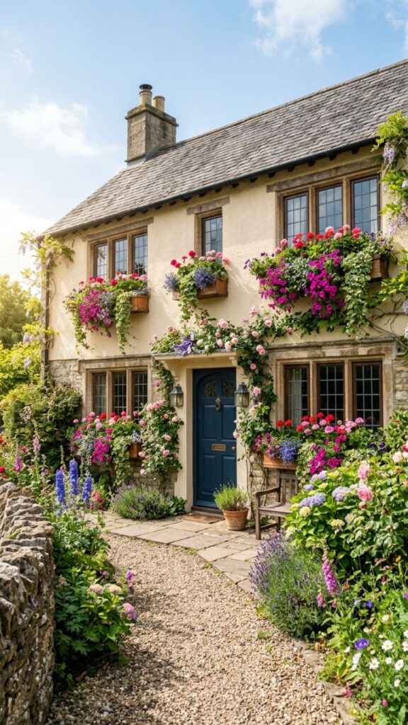 7. Use Window Boxes for Charm