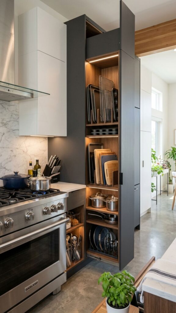 8. Add Vertical Storage Towers