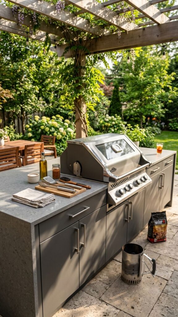 8. Add Weatherproof Cabinetry for Storage
