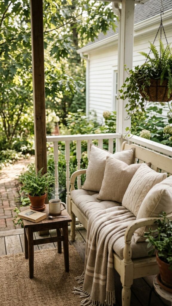 8. Add a Cozy Seating Nook