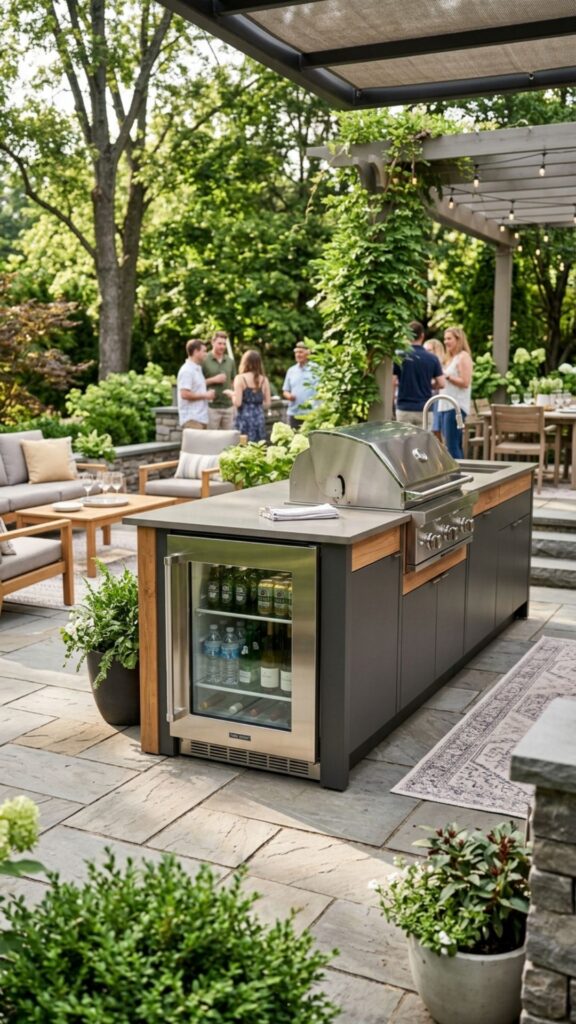 8. Add a Refrigerator Built for the Outdoors