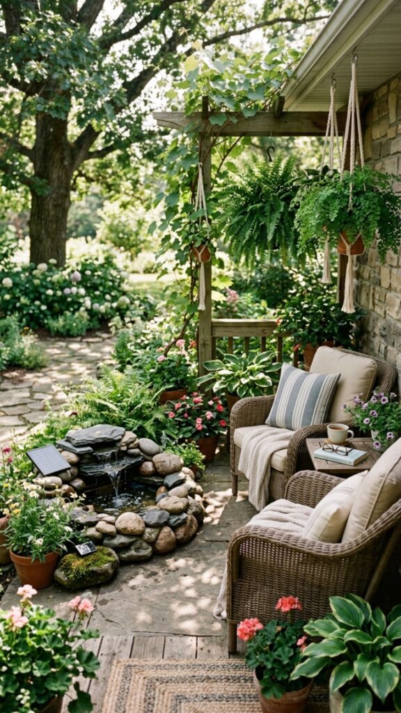 8. Add a Water Feature for Calm