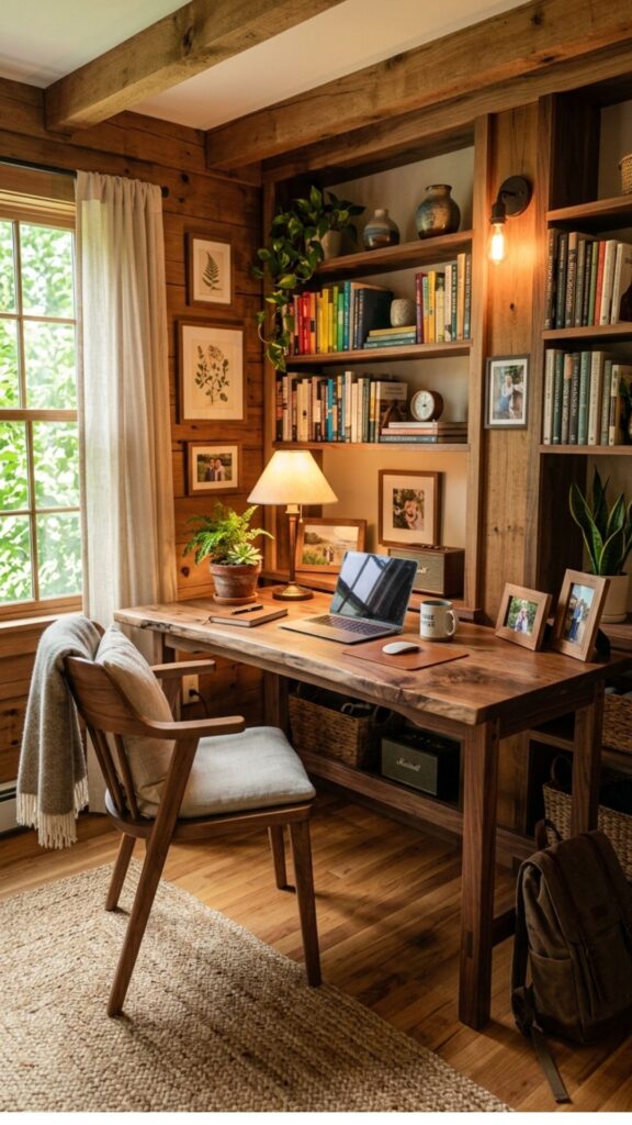 8. Bring Natural Wood Into the Room