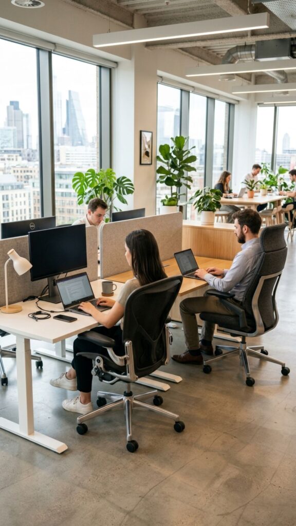 8. Choose Comfortable Ergonomic Chairs