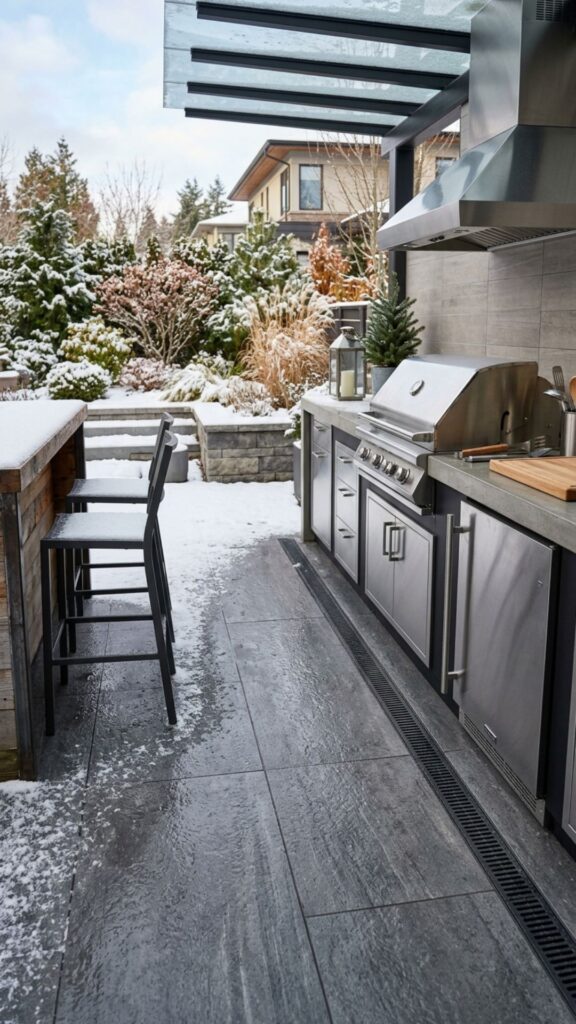 8. Choose Durable, Slip-Resistant Flooring