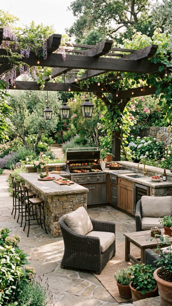 8. Create a Covered Cooking Area