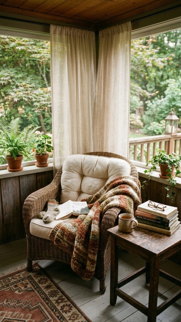 8. Create a Cozy Reading Nook