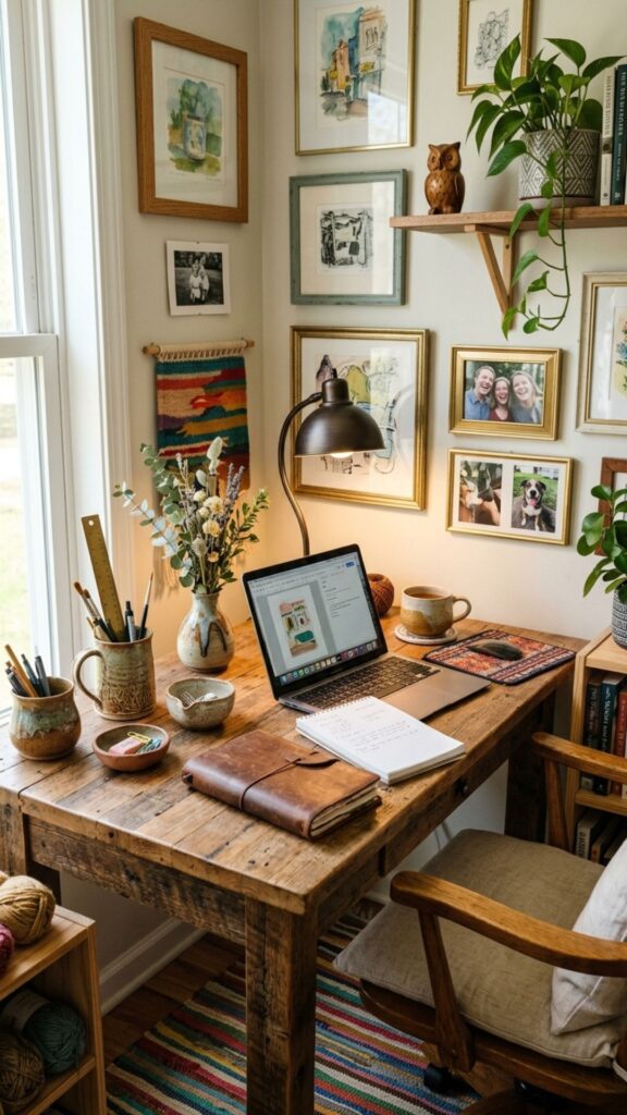 8. Decorate with Handmade and Personal Items