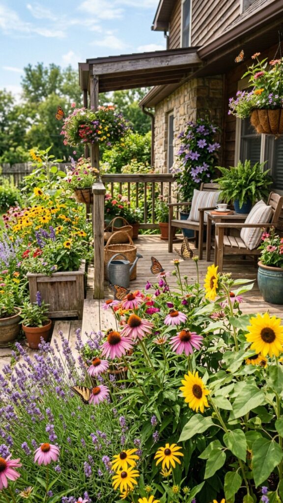 8. Design a Pollinator-Friendly Space