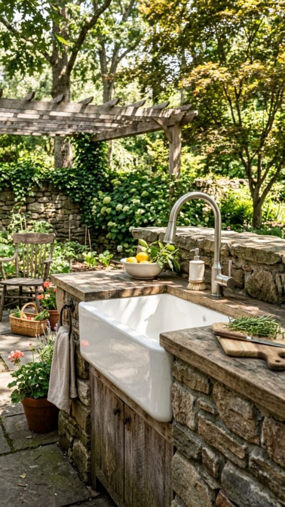 8. Include a Sink for Real Convenience
