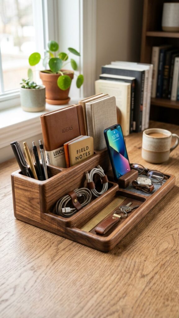 8. Make a Custom Desk Organizer