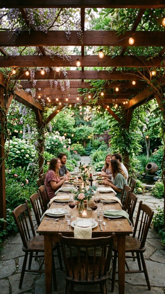 8. Pick a Rustic Farmhouse Table