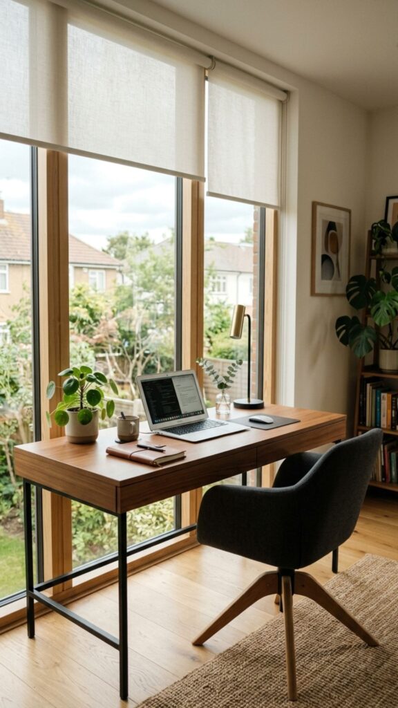 8. Position Your Desk Near Natural Light