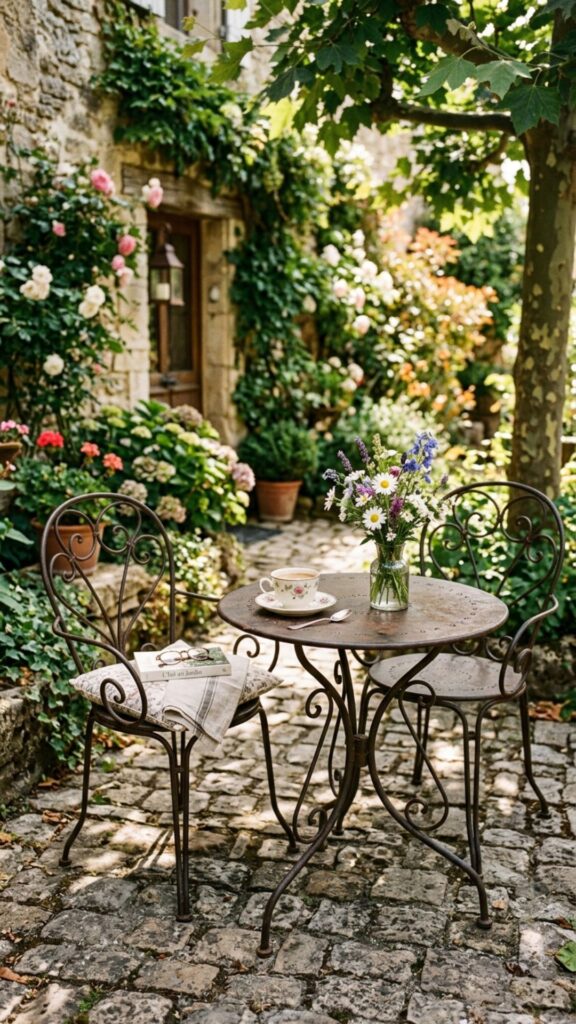 8. Set Up a Small Bistro Set