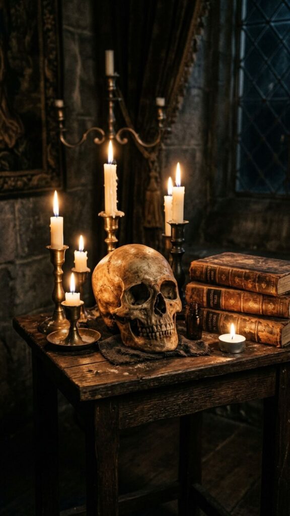 8. Skulls and Bone Accents