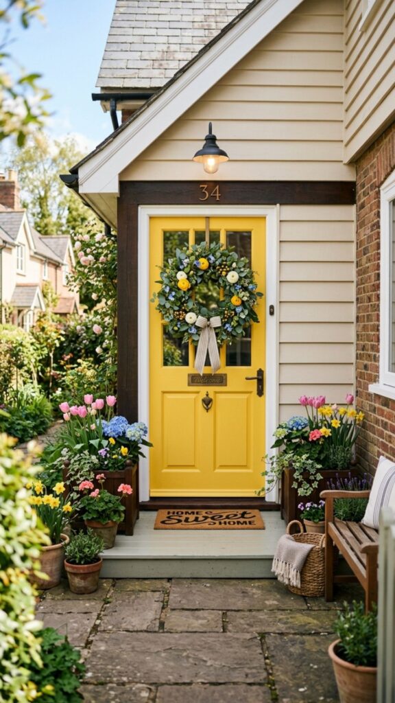 8. Style a Welcoming Front Door