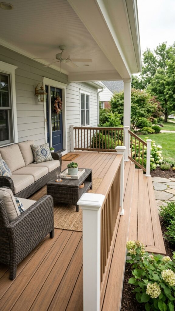 8. Use Composite Decking for Low Maintenance